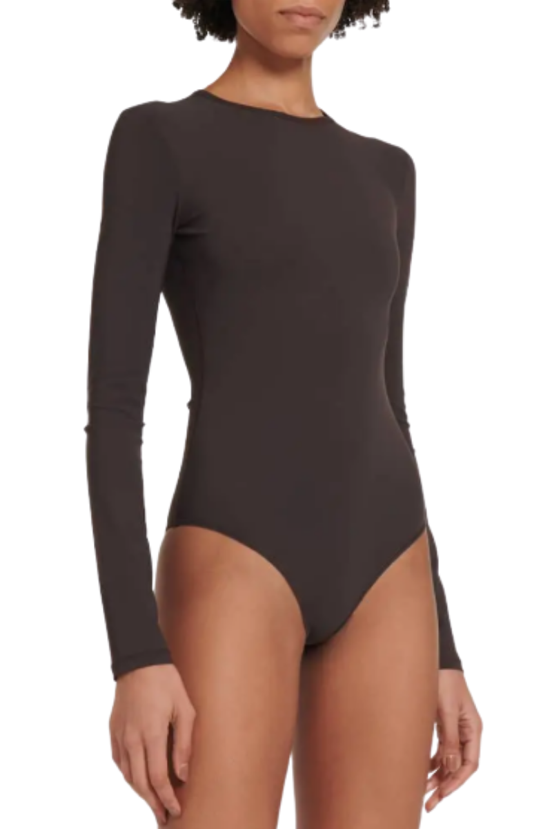 Valentino Garavani Jersey Bodysuit Ebano 2B0MR00N7V7_E05