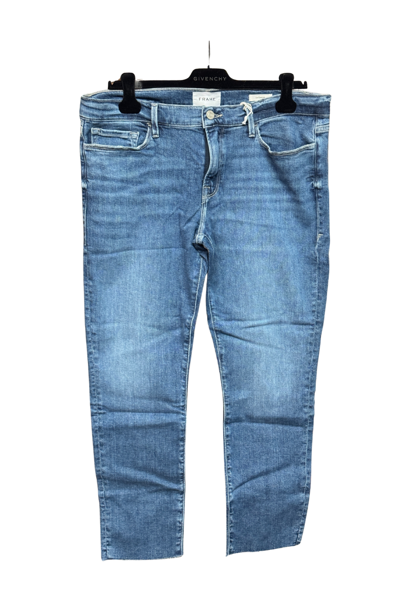 Frame Le Garcon Mid-Rise Straight Jeans GRAT