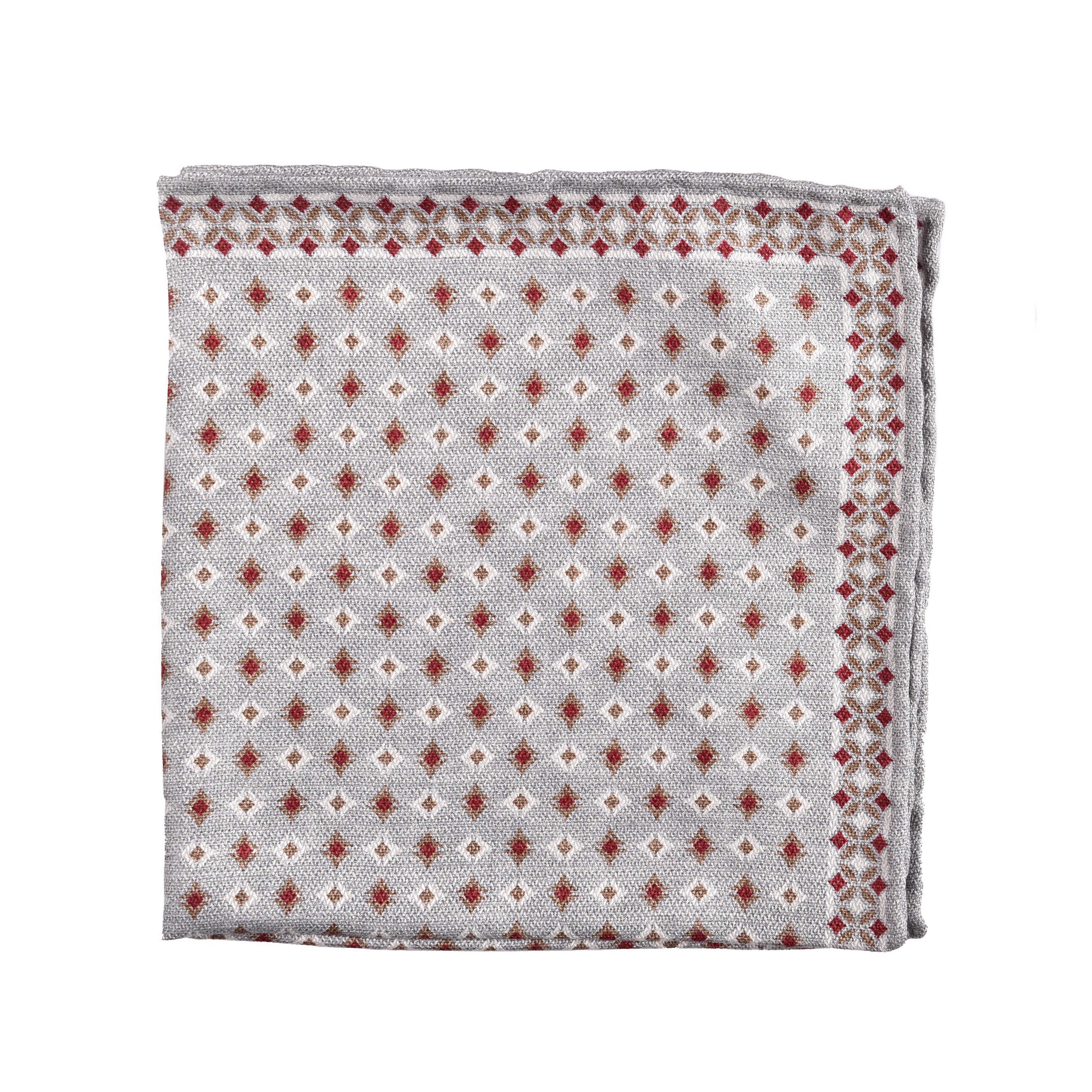 BRUNELLO CUCINELLI MEN'S 100% SILK POCKET SQUARE NEW