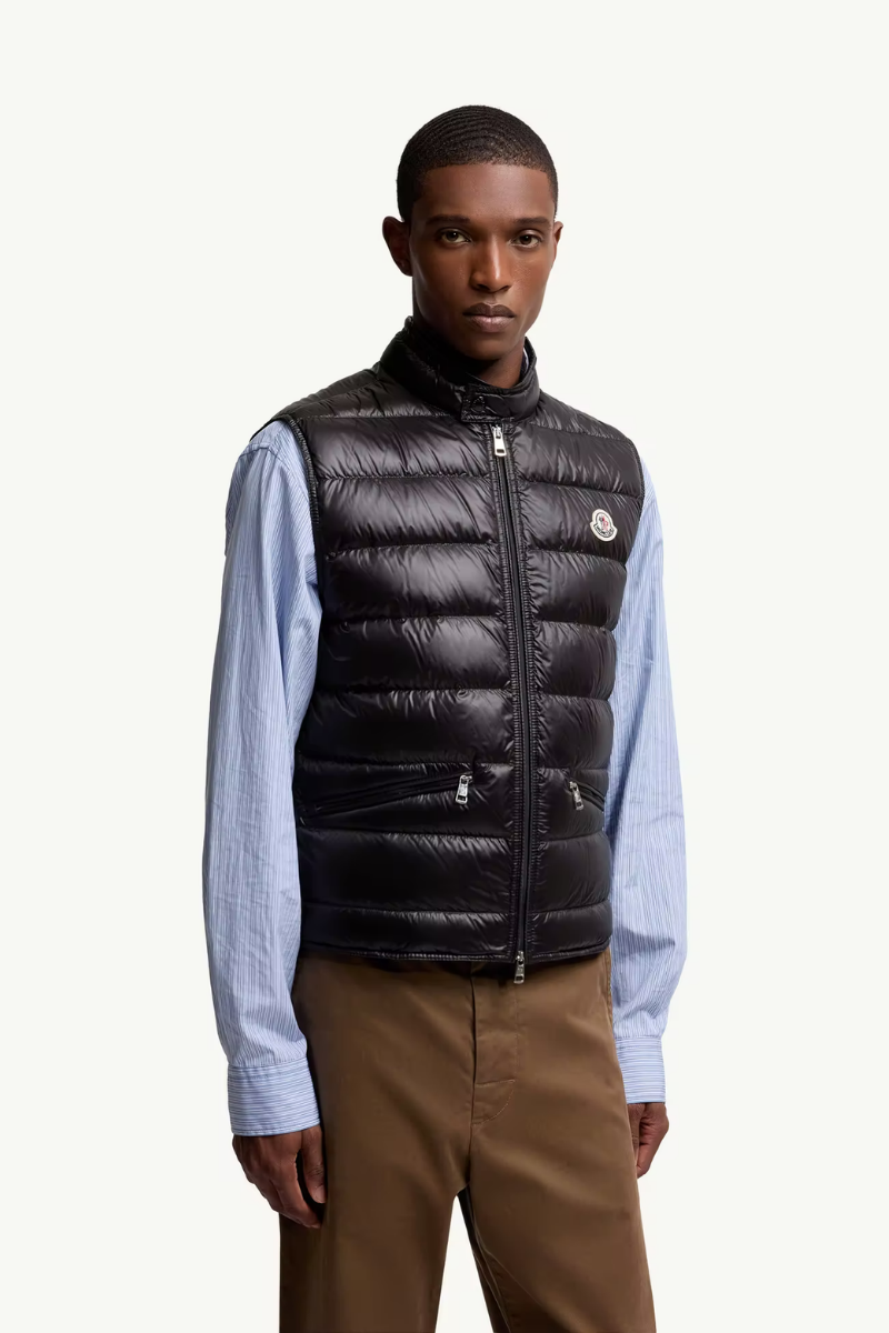Moncler Gui Gilet Black 999 Black