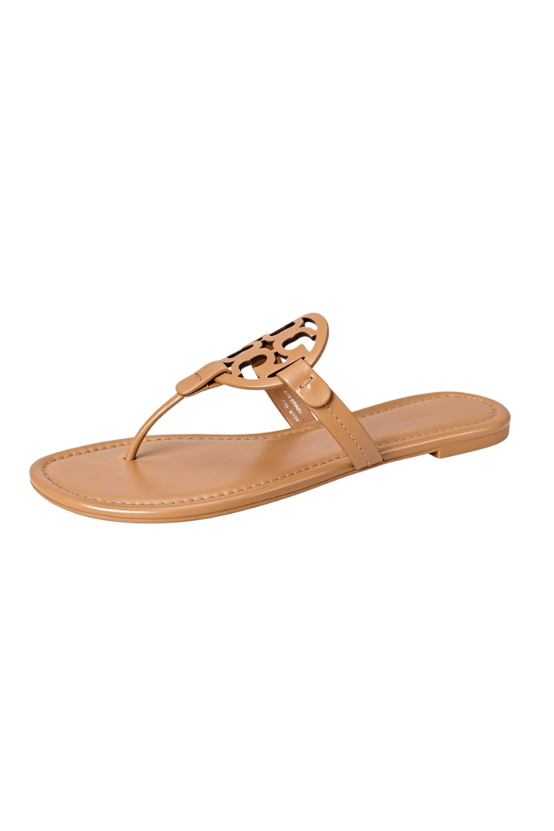 Tory Burch Miller Slippers Honeycomb Tan 174877200