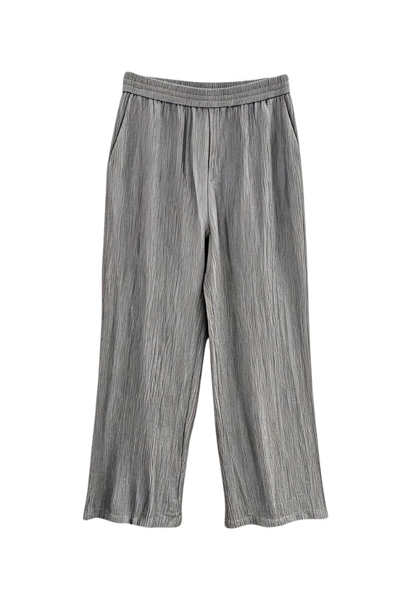 Max Simple Pleated Pants Grey MSSG260169G