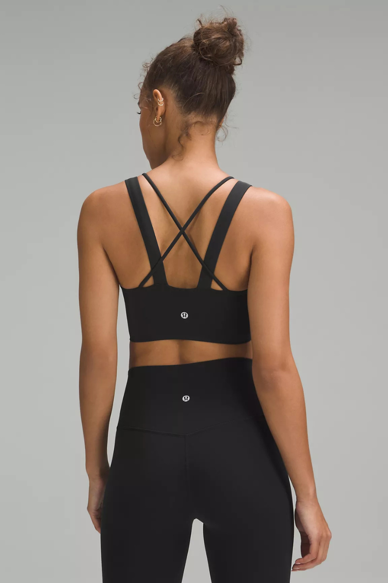 Lululemon Like a Cloud Longline Bra D/DD In BLK