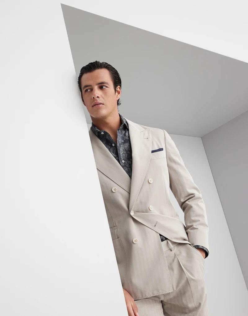 BRUNELLO CUCINELLI MEN'S BLAZER MS4667BBD_C050 NWT