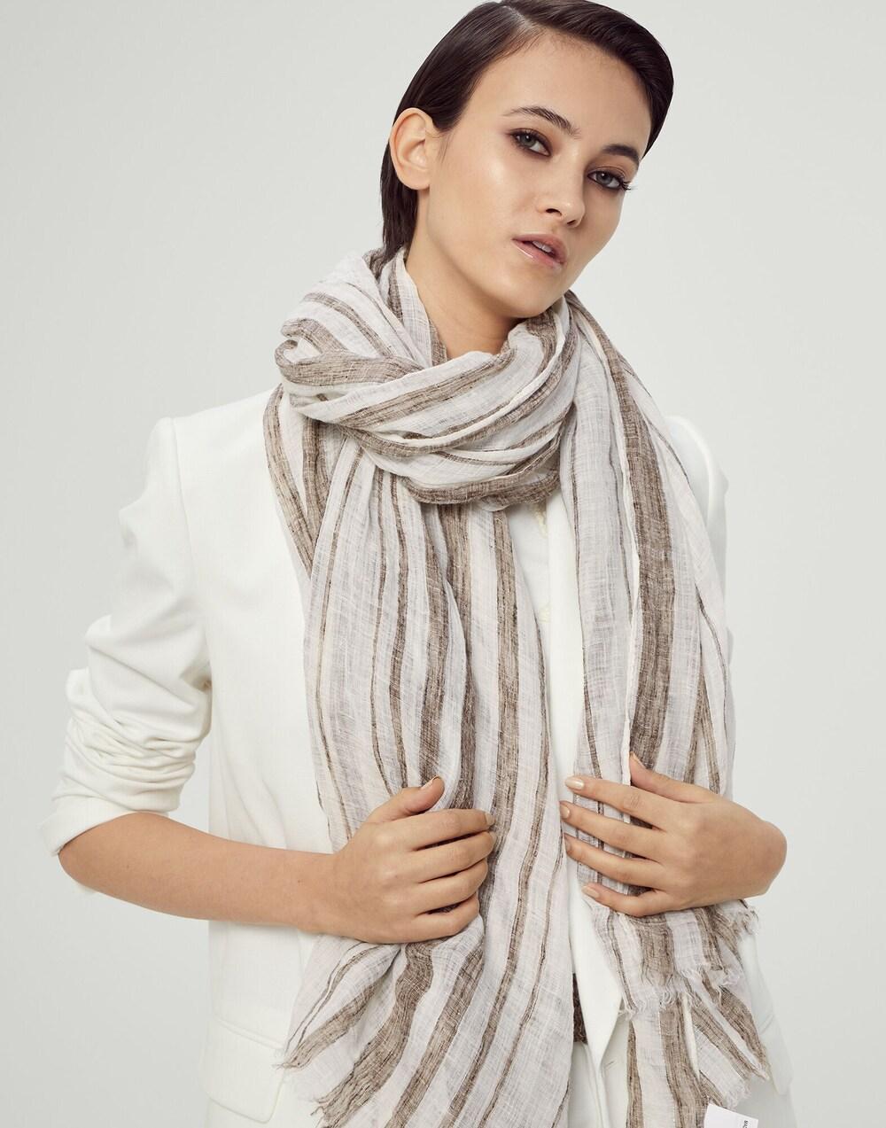 BRUNELLO CUCINELLI WOMEN'S SCARF MSCDAGL62_CCK04 NWT