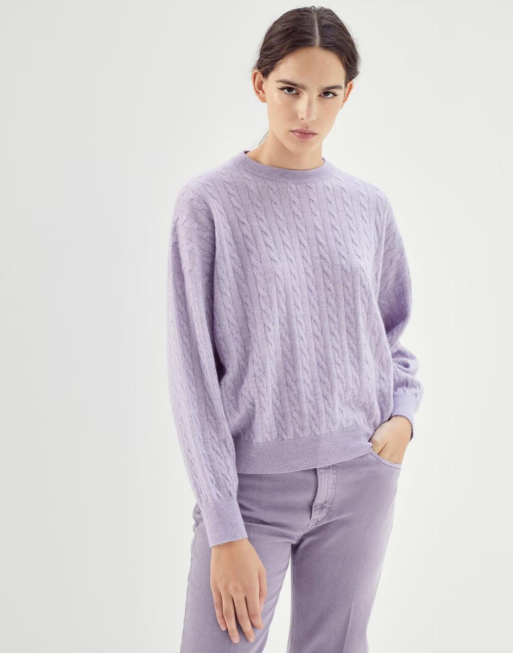 BRUNELLO CUCINELLI WOMEN'S SWEATER MER186430_C8717 NWT