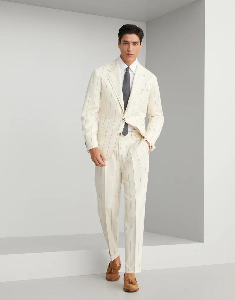 BRUNELLO CUCINELLI MEN'S PANTS MD494L00R_C010 NWT