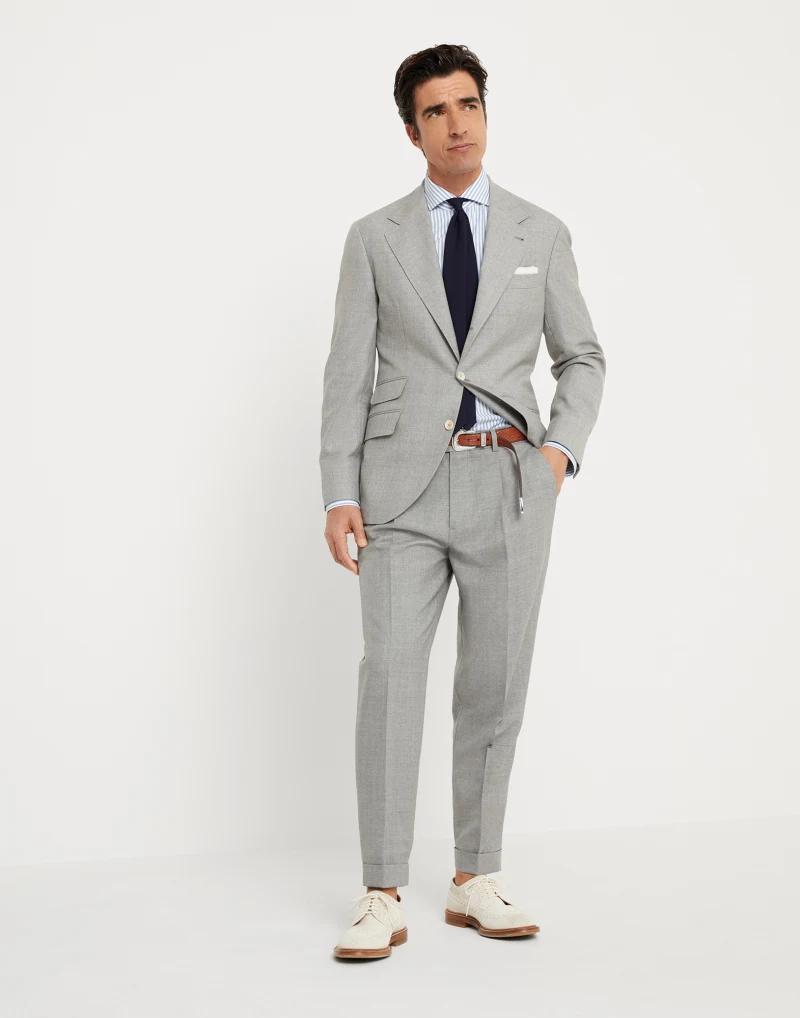 BRUNELLO CUCINELLI MEN'S SUIT MB407LDWH_C001 NWT