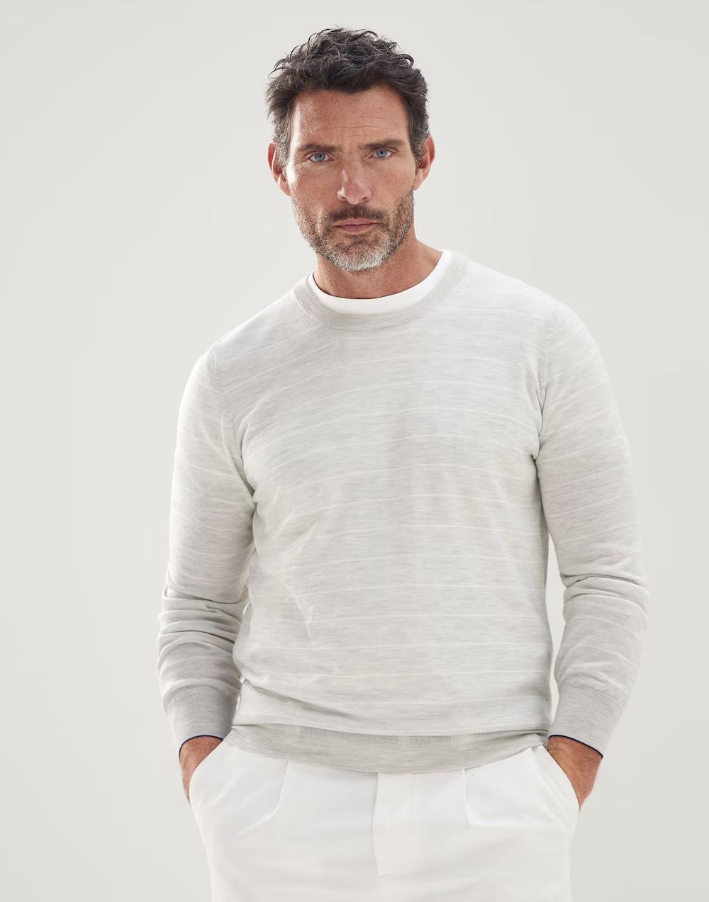 BRUNELLO CUCINELLI MEN'S SWEATER M24804200_CE867 NWT