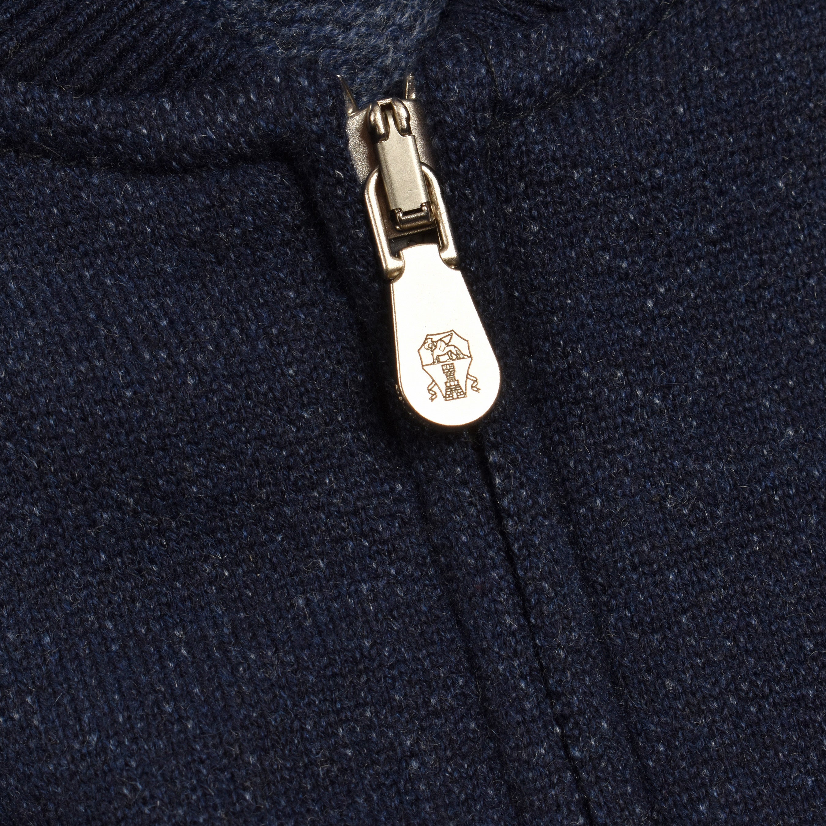 BRUNELLO CUCINELLI MEN'S 100% CASHMERE ATHLETHIC STYLE ZIP UP SWEATSHIRT