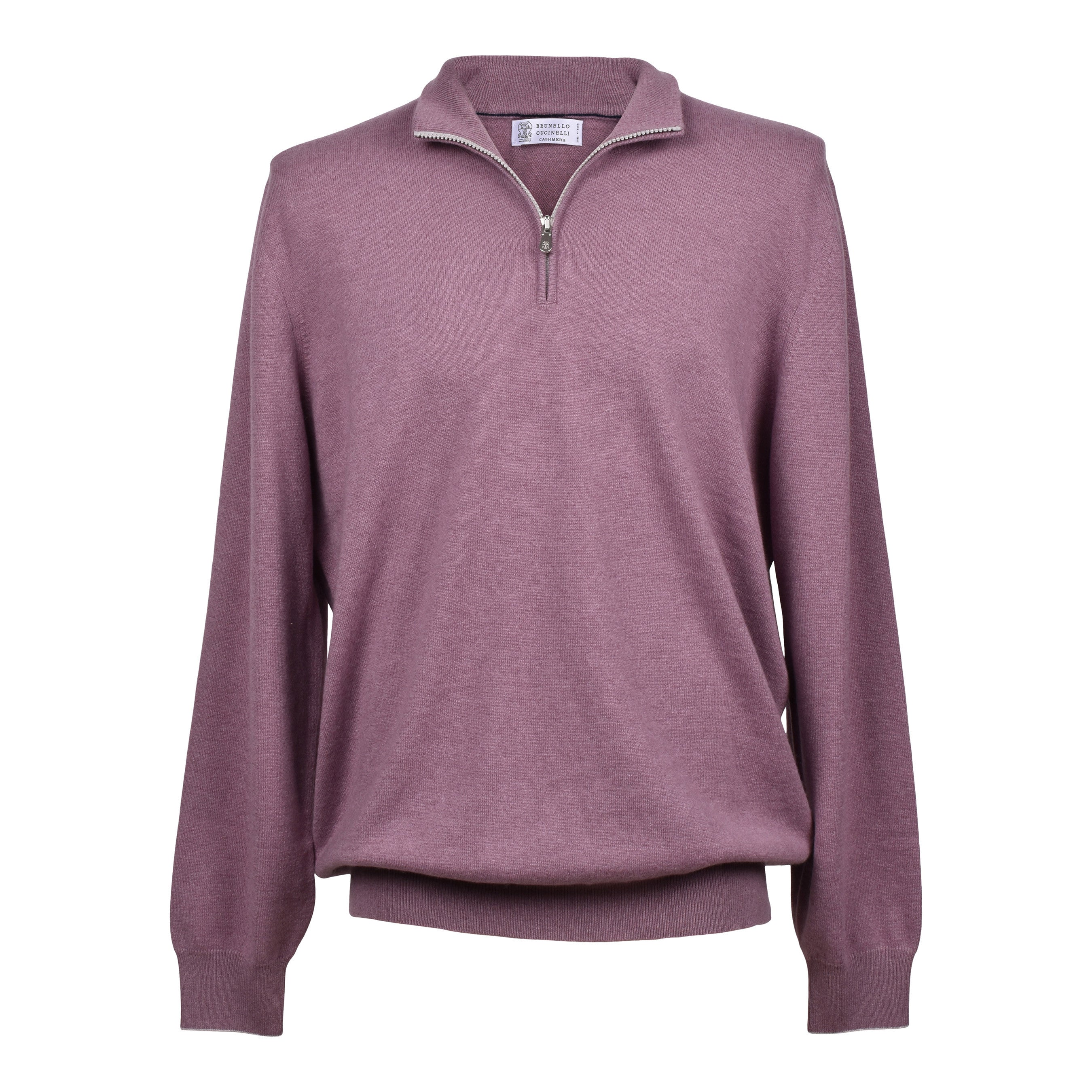 BRUNELLO CUCINELLI MEN'S 100% CASHMERE 1/4 ZIP SWEATER/PULLOVER NEW