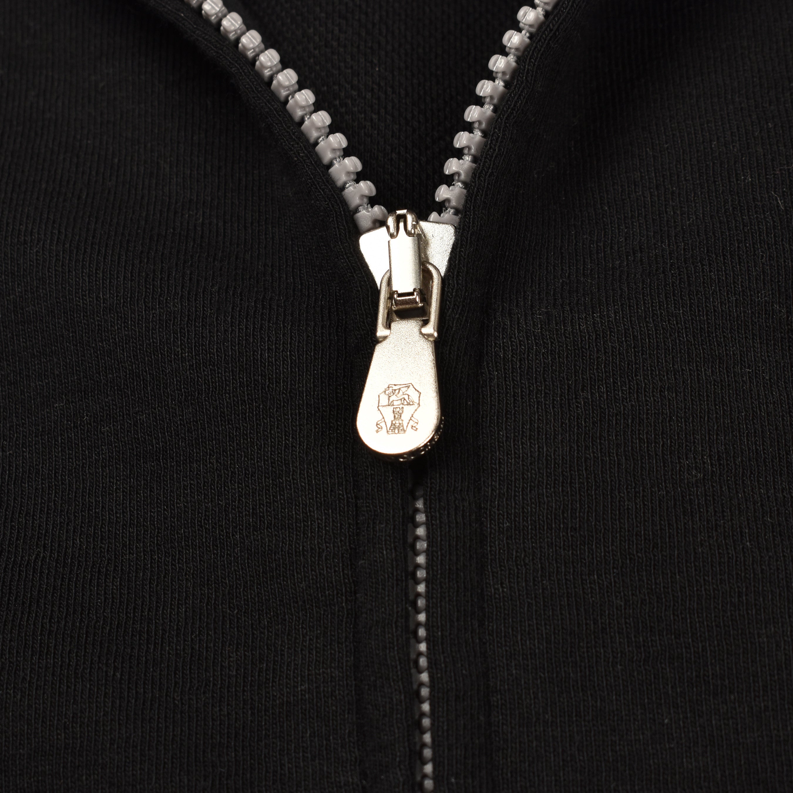 BRUNELLO CUCINELLI MEN'S JET BLACK ATHLETIC ZIP UP HOODIE SWEATSHIRT/SWEATER NEW