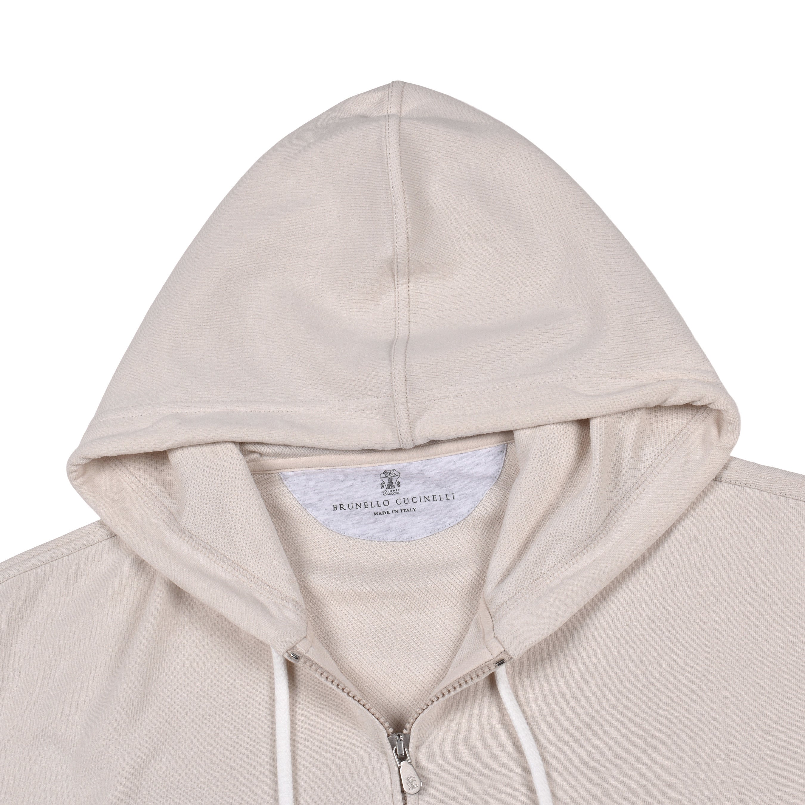 BRUNELLO CUCINELLI MEN'S ATHLETHIC STYLE ZIP UP SWEATSHIRT HOODIE / SWEATER NEW