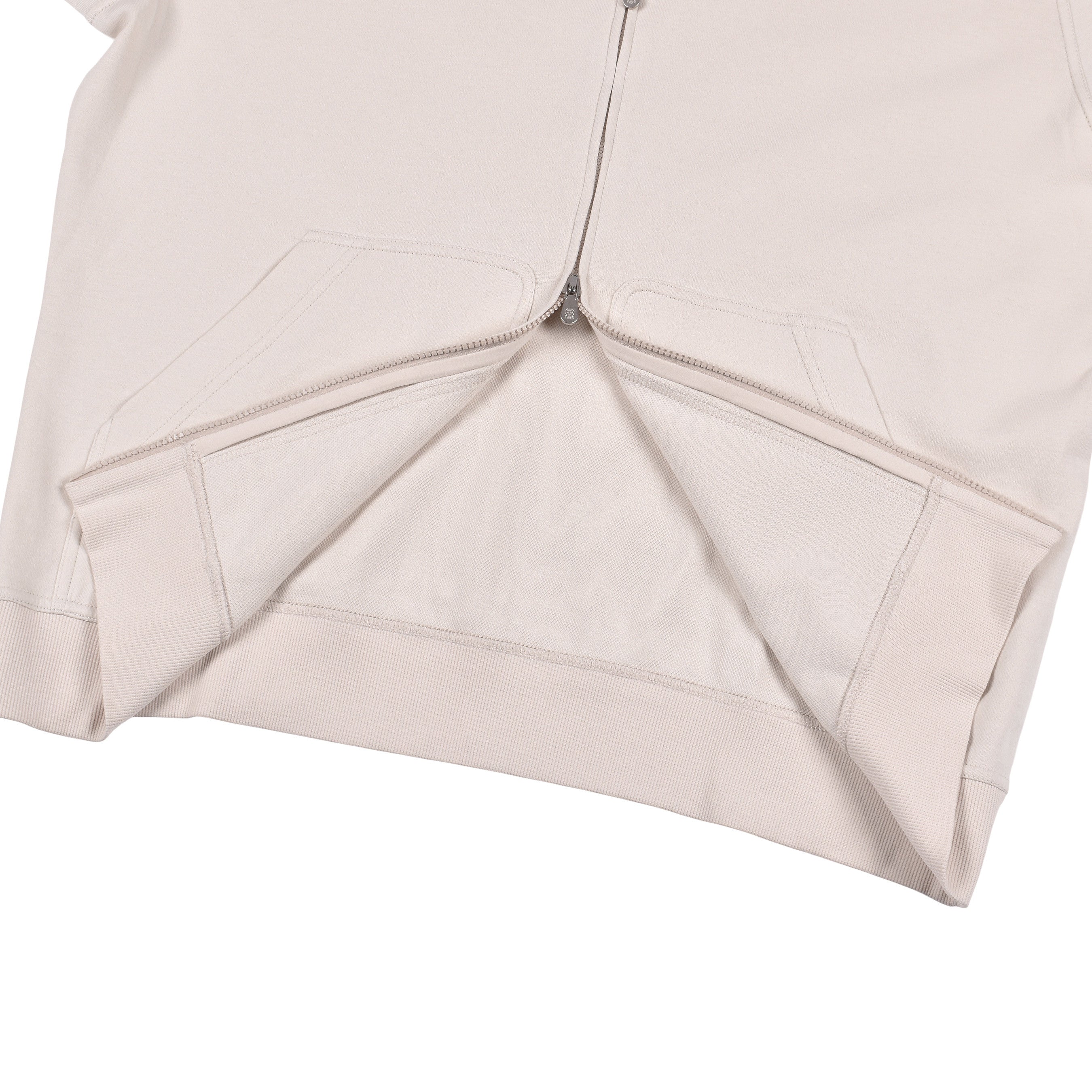 BRUNELLO CUCINELLI MEN'S ATHLETHIC STYLE ZIP UP SWEATSHIRT HOODIE / SWEATER NEW