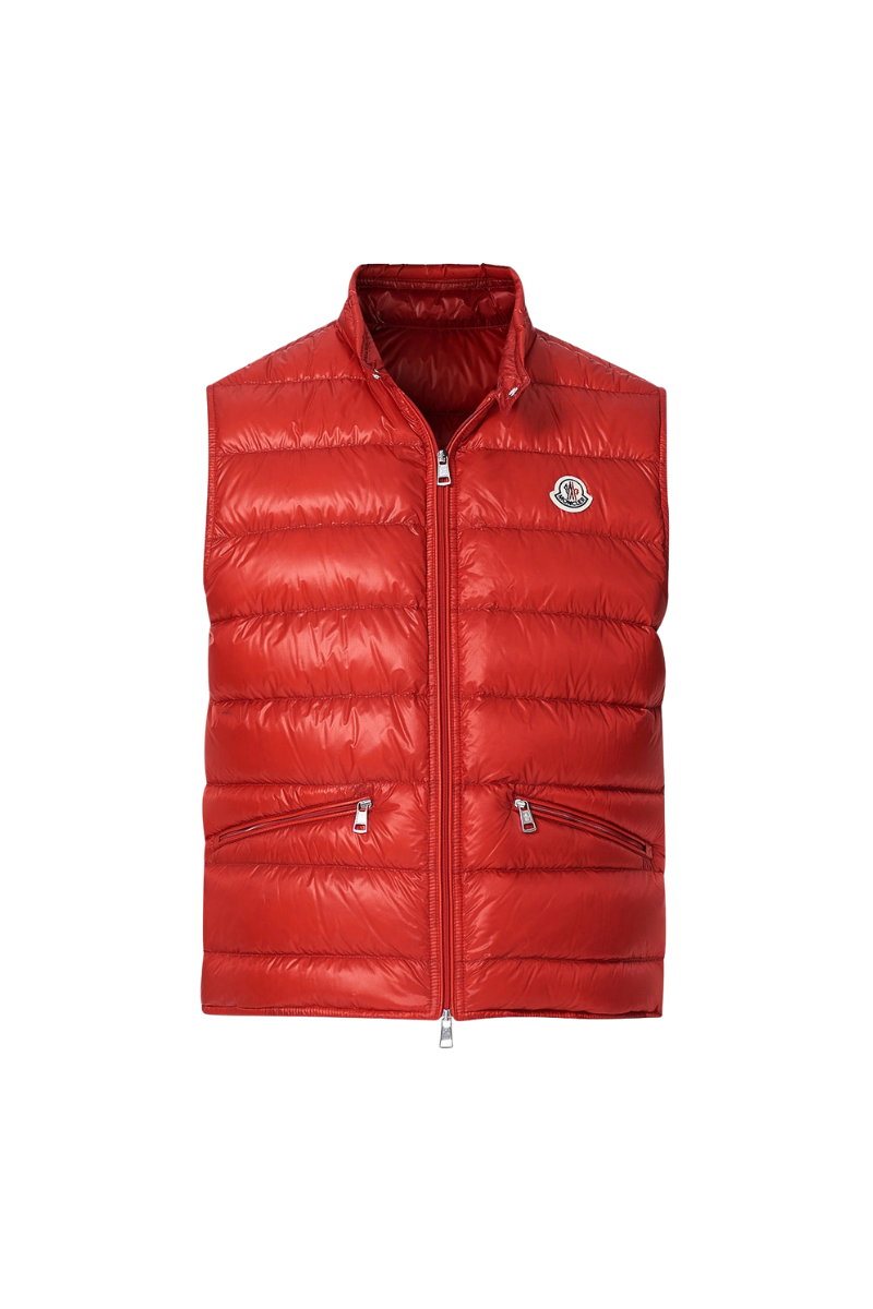 Moncler Gui Gilet Red 465 Red