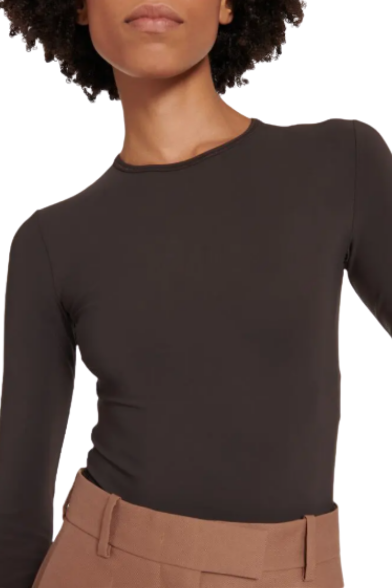 Valentino Garavani Jersey Bodysuit Ebano 2B0MR00N7V7_E05