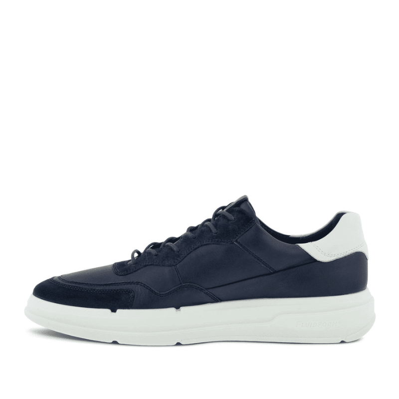 ECCO Soft X M Shoe - Navy White
