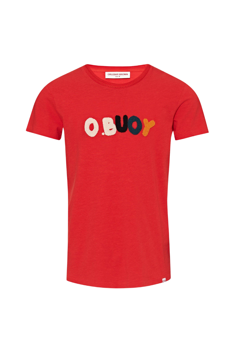 Orlebar Brown OB CLASSIC TEE O. BUOY-277839-SUMMER RED