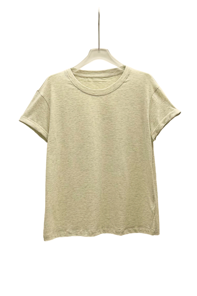 Max Simple Casual Tee Grey