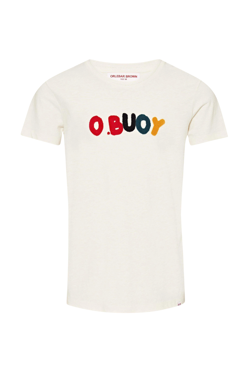 Orlebar Brown OB CLASSIC TEE O. BUOY-277840-WHITE SAND