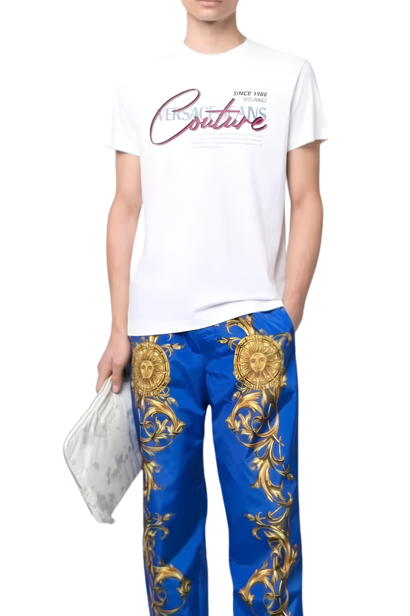 Versace T Shirts White 72GAHT08-CJ00O-003