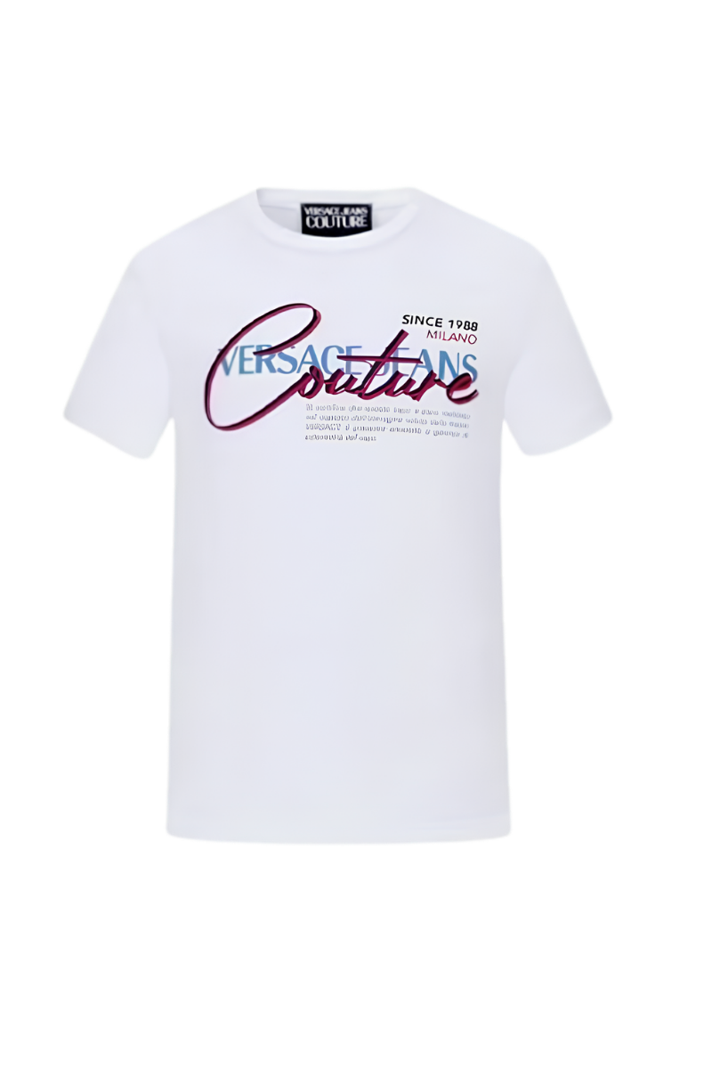 Versace T Shirts White 72GAHT08-CJ00O-003