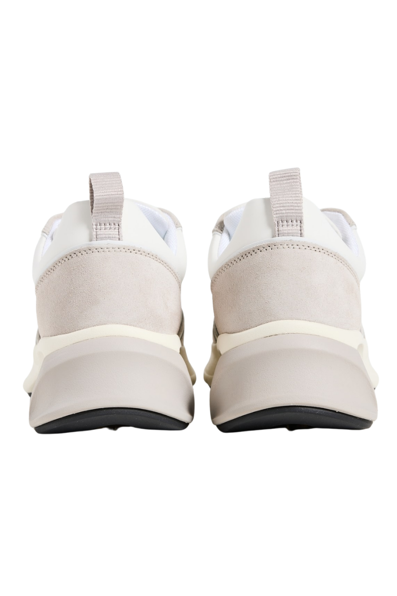 Tory Burch Good Luck Trainer Bianco/Fossil Stone 161550-100