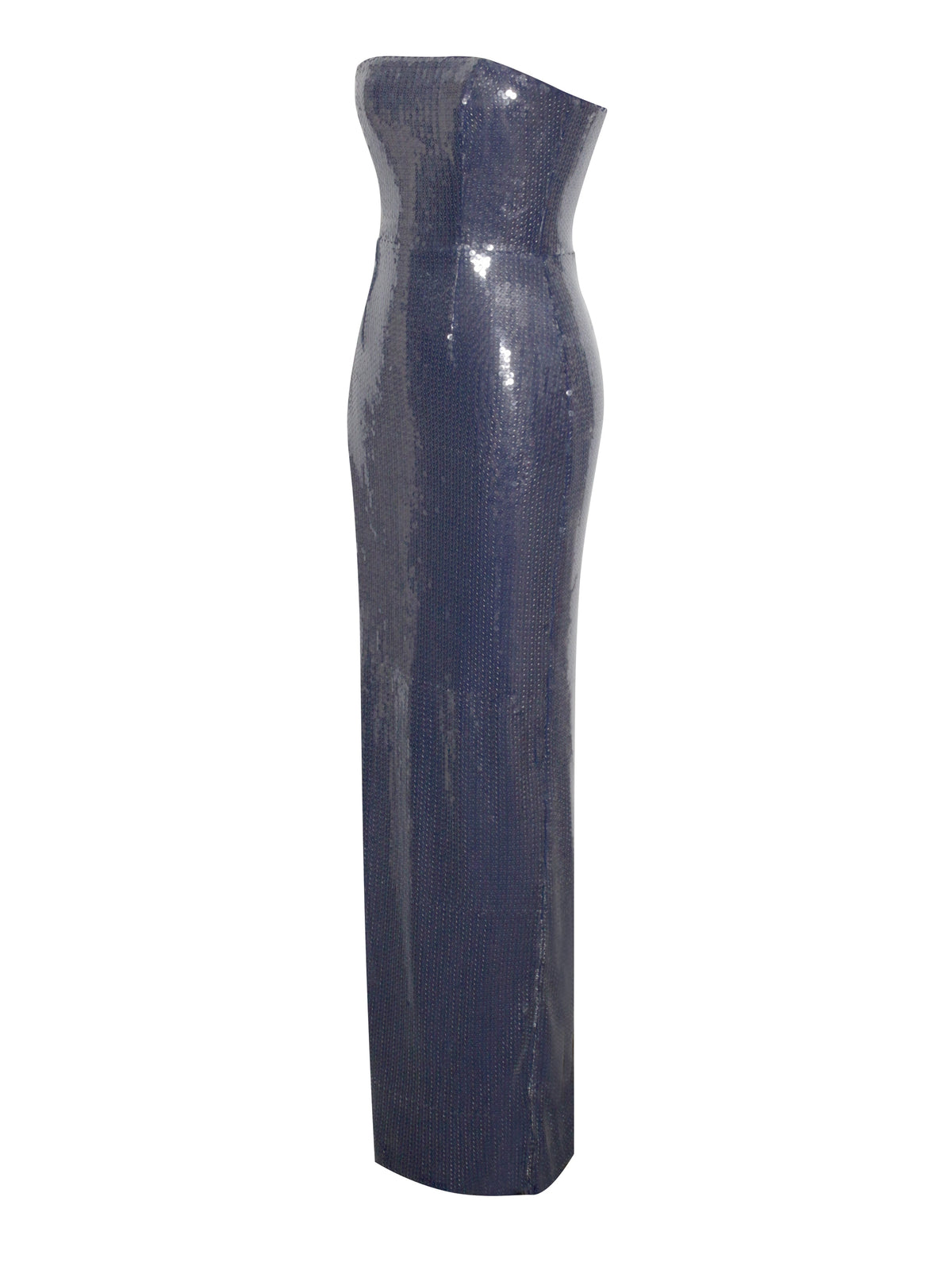 Ramona Navy Sequin Strapless High Slit Maxi Dress (Archive Sale)