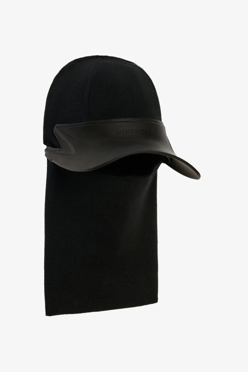 Givenchy Black Bi-Material Balaclava BPZ07HPOMJ