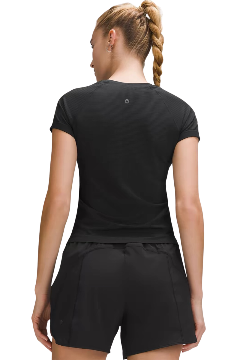 Lululemon Swiftly Tech Short Sleeve 2.0 *Race Black/Black LW3HT1S