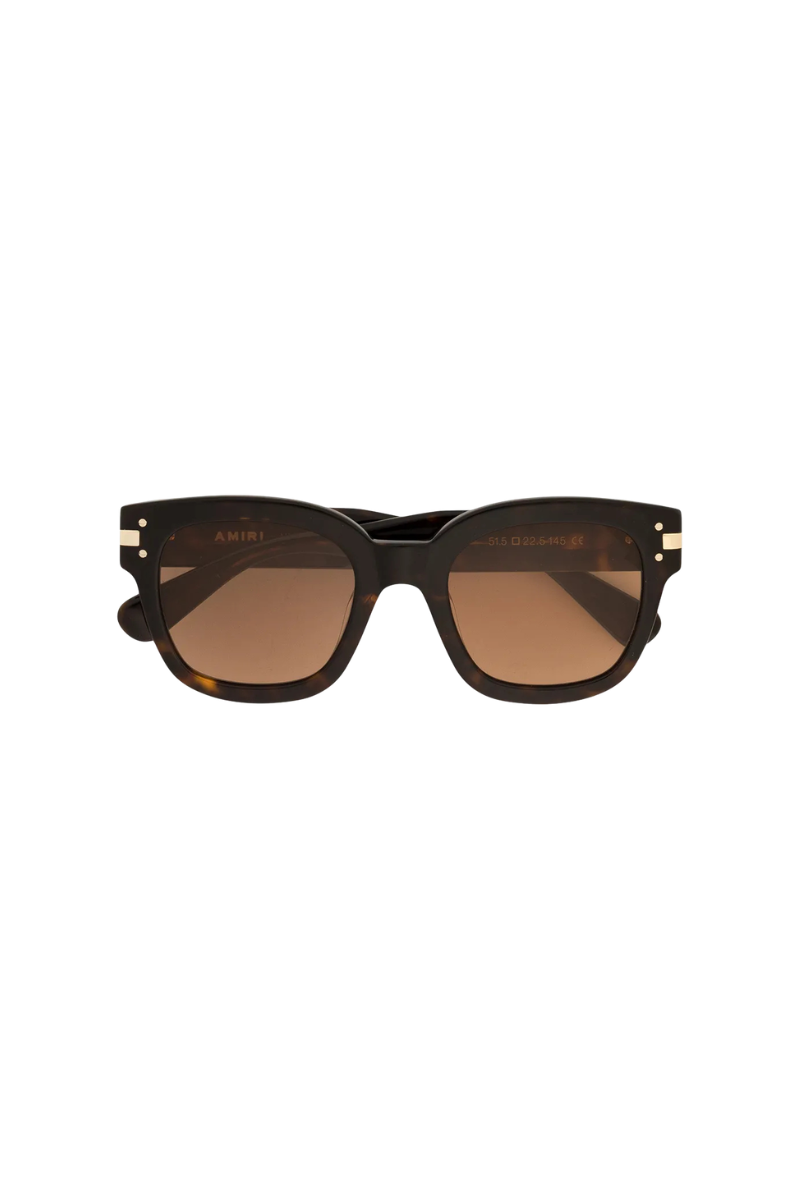 AMIRI Classic Logo Sunglasses Brown