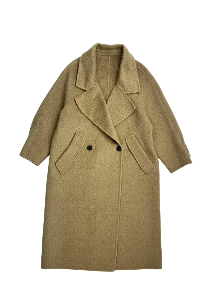 Max Simple Casual Wool Coat_Sage