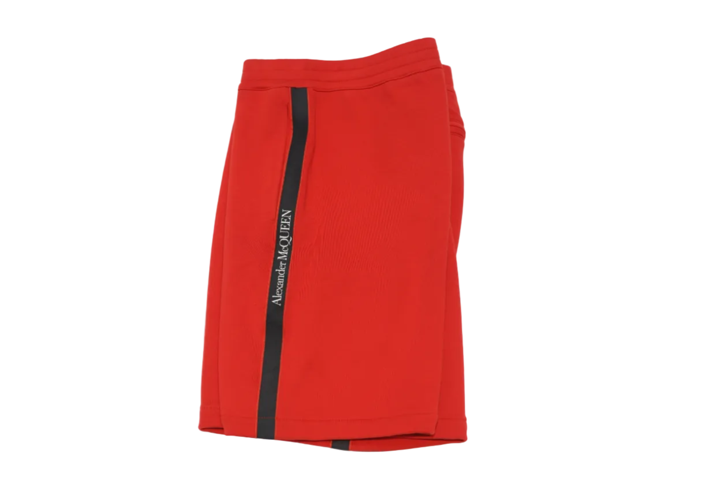 Red alexander mcqueen shorts