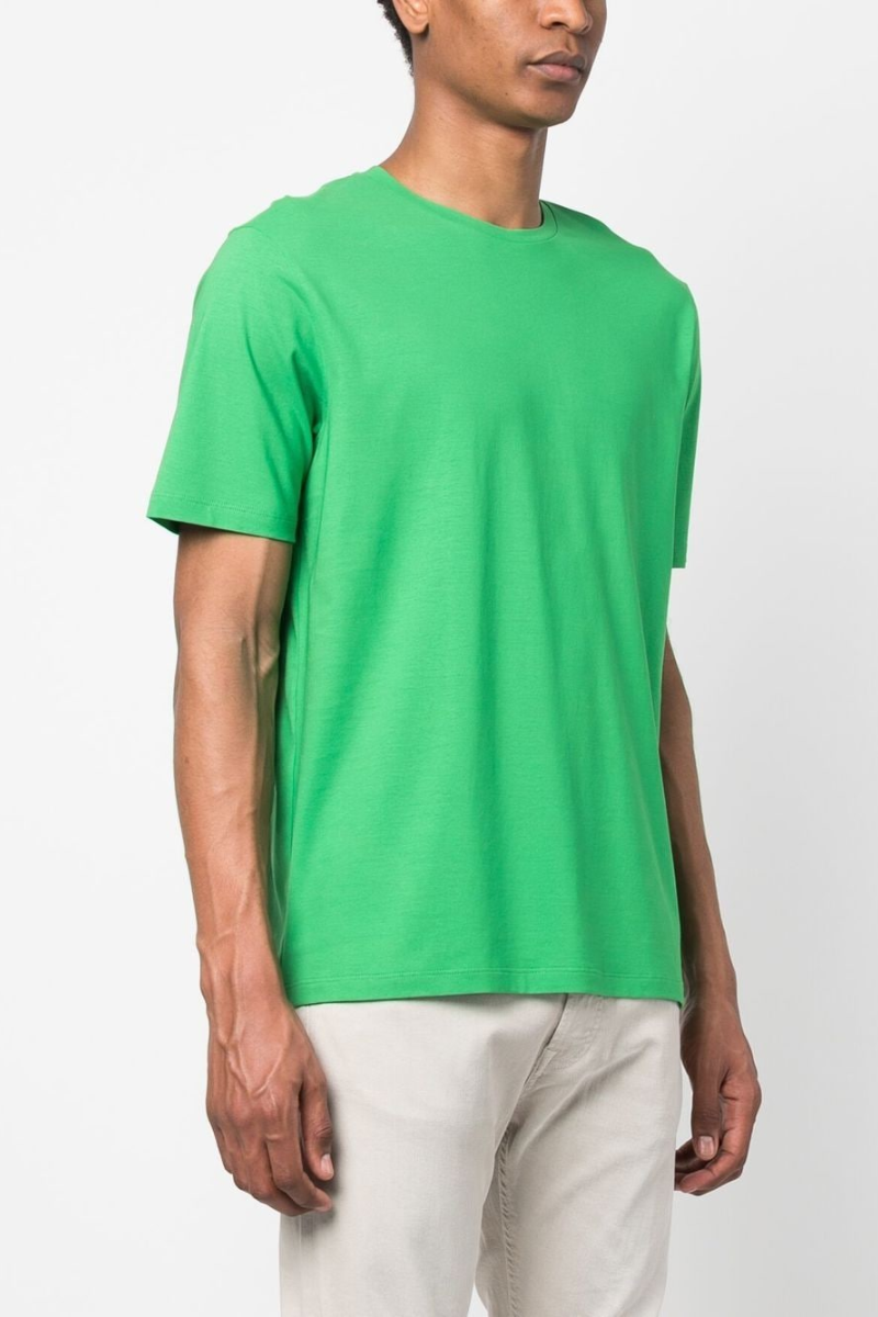Herno Men T-Shirt Jg000166U-52005 Grass Green