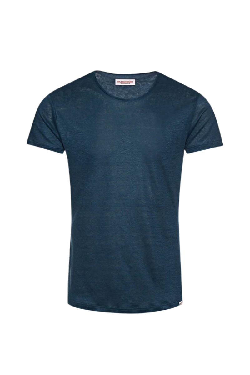 Orlebar Brown OB-T LINEN-275749-CLASSIC BLUE