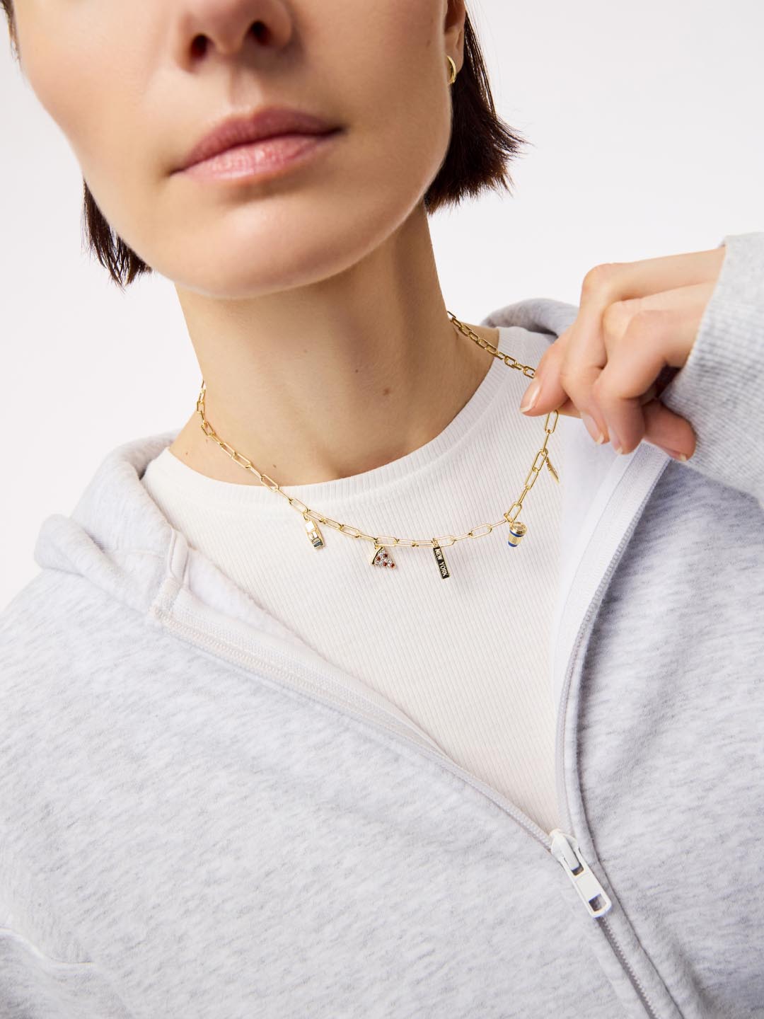 Charm Necklace - A New York Minute Necklace