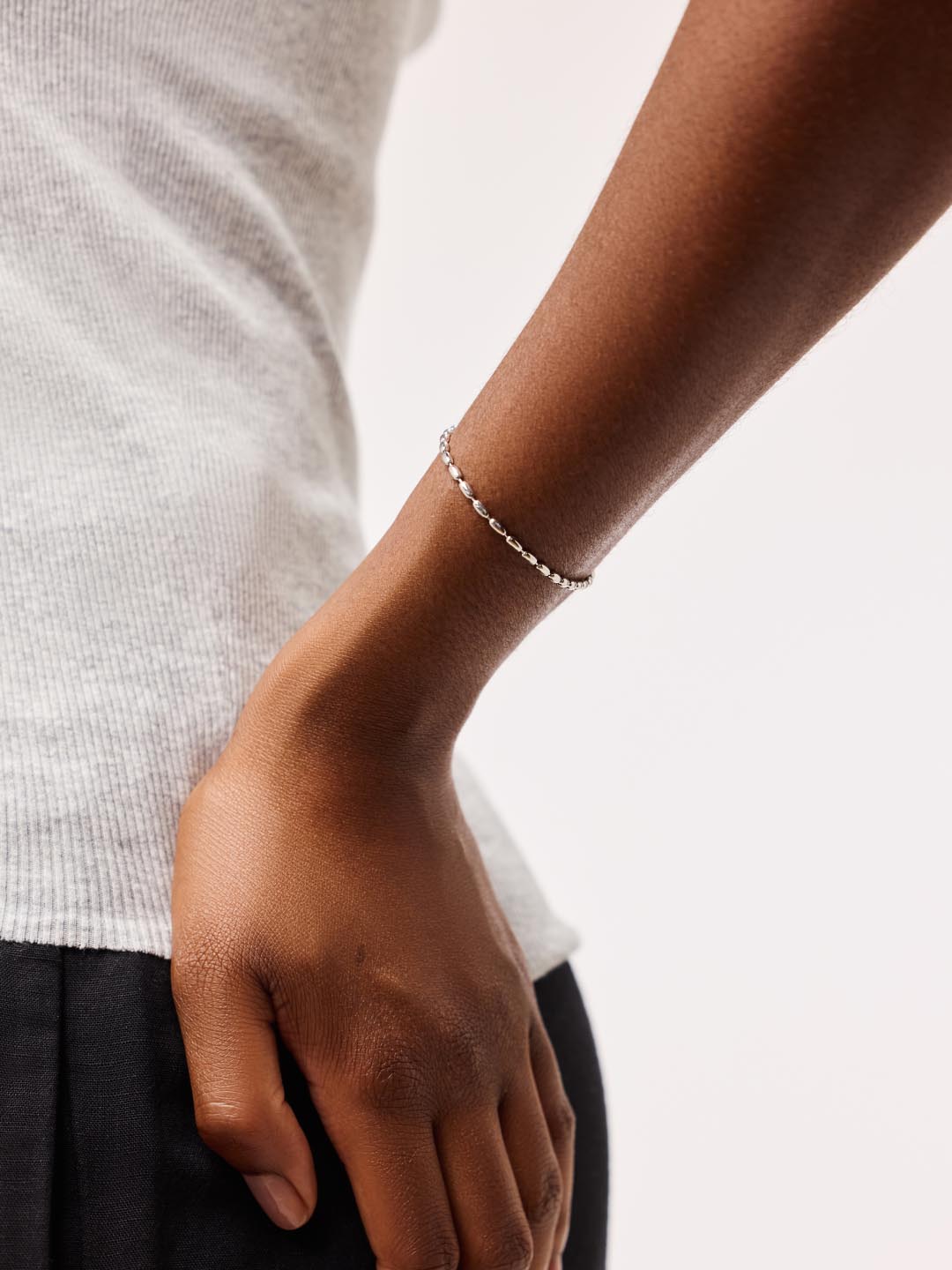 Silver Chain Bracelet - Colette Silver