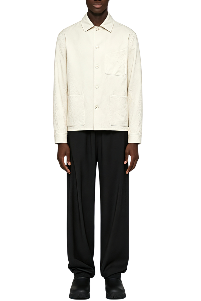 Givenchy Double Face Overshirt Cloud Grey BM610R1YG3