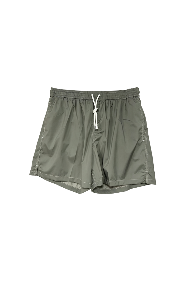 FEDELI Madeira Airstop Swim Shorts Trunks Silver Grey