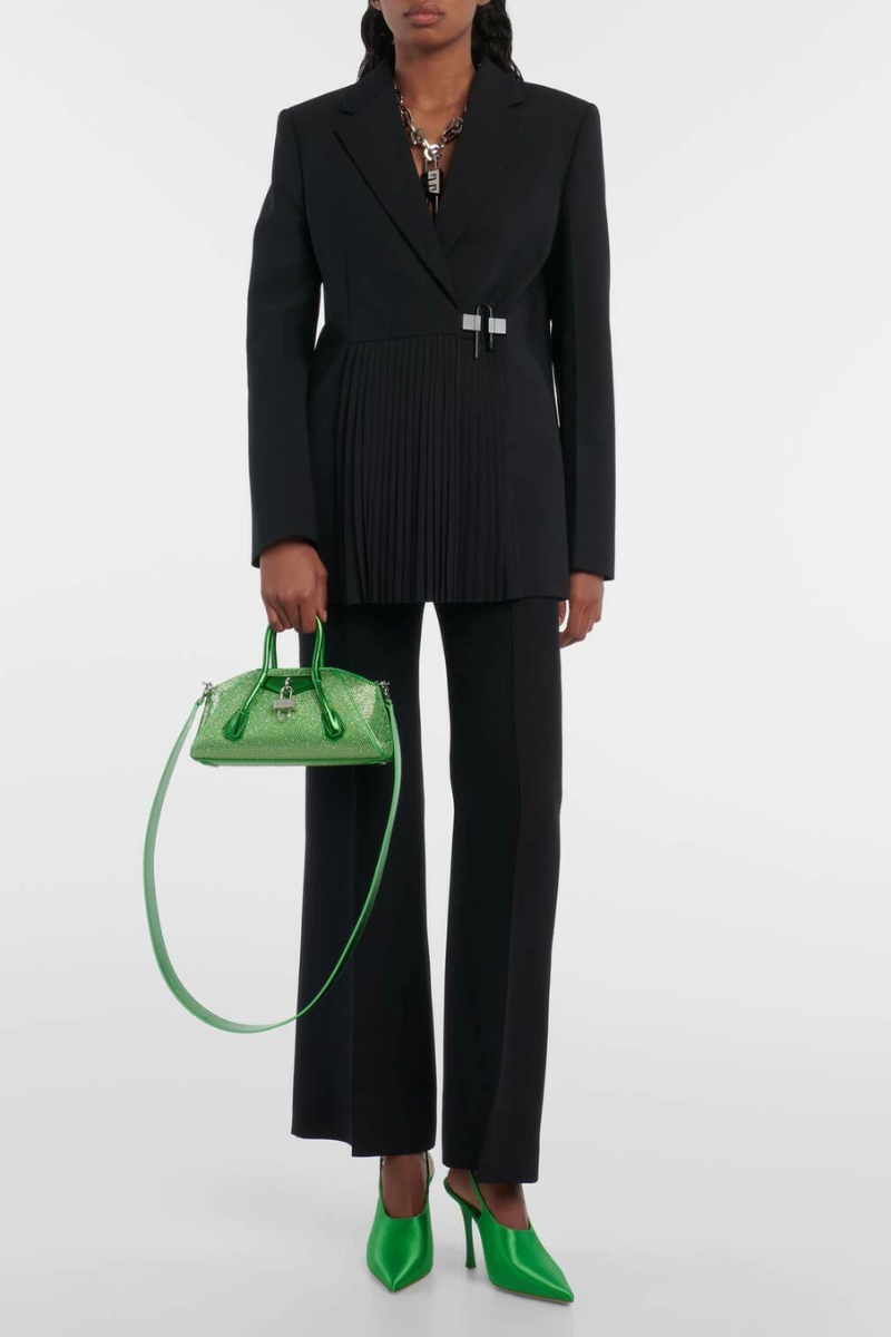 Givenchy Show Slingback Pump 95Mm_Absynthe Green