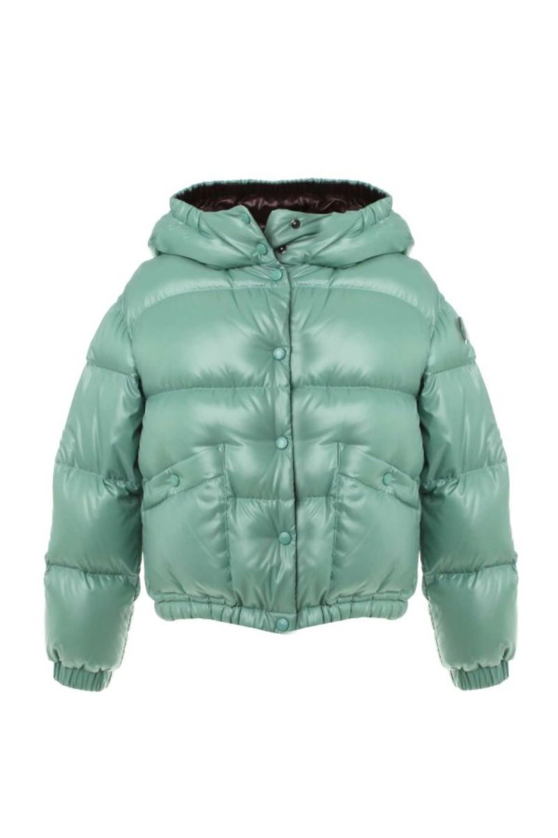 Moncler Kids' Green BARDANETTE GIUBBOTTO