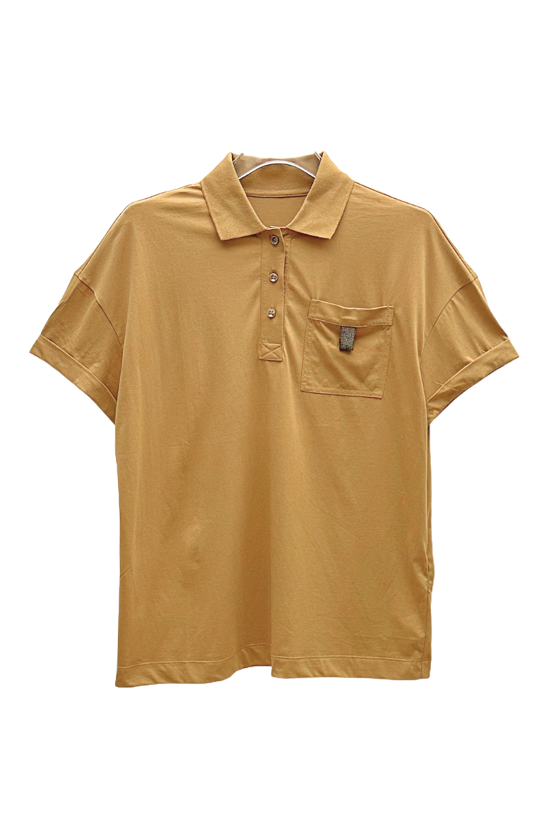 Max Simple  Polo Shirt  Caramel