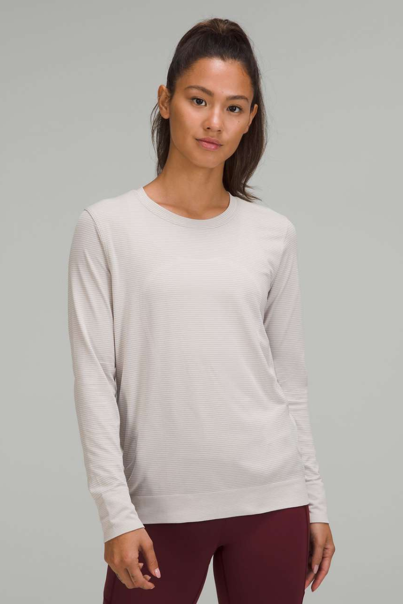 Lululemon Swiftly Relaxed-Fit Long Sleeve  White