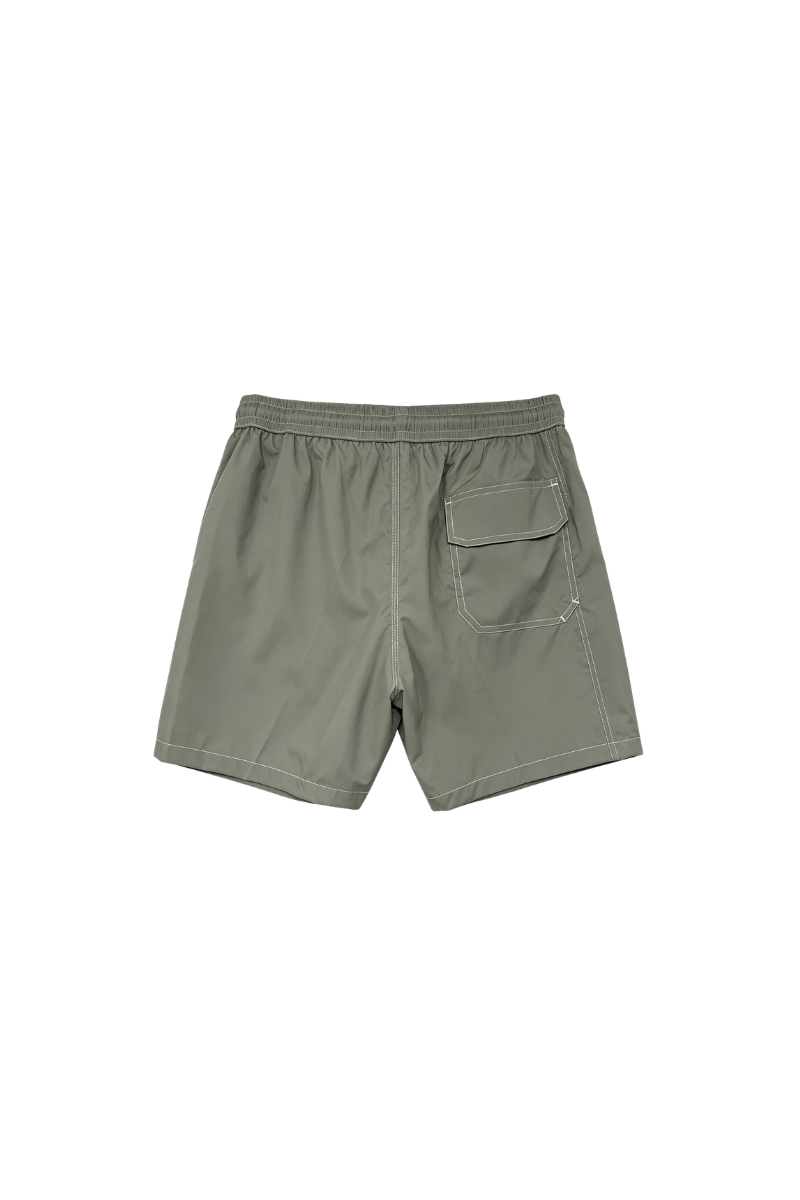 FEDELI Madeira Airstop Swim Shorts Trunks Silver Grey