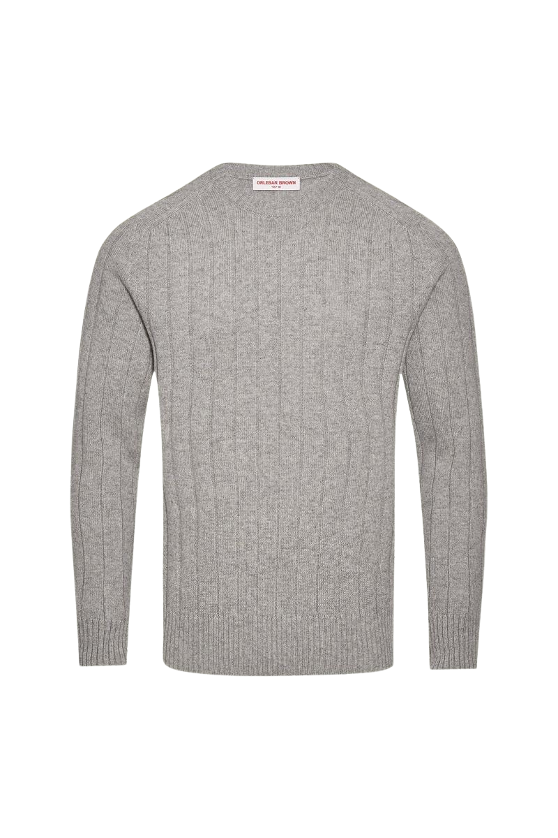 Orlebar Brown Ethan Cashmere Rib-273159-Dove
