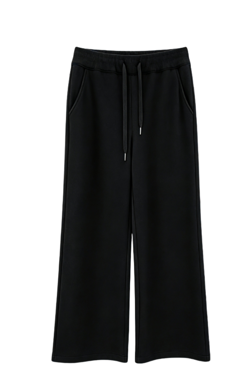 Max Simple Drawstring Pants Black MSSG261039B