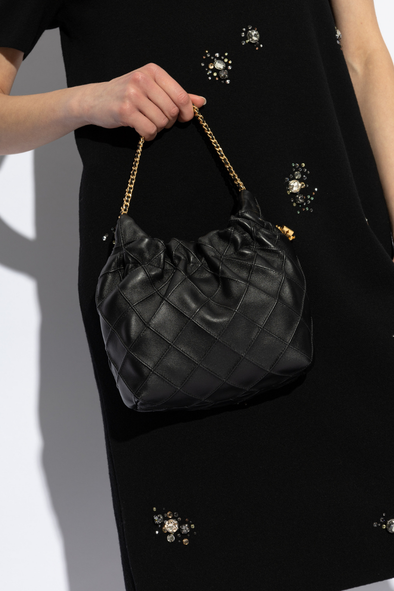 Tory Burch Fleming Mini Hobo Black 162451-001