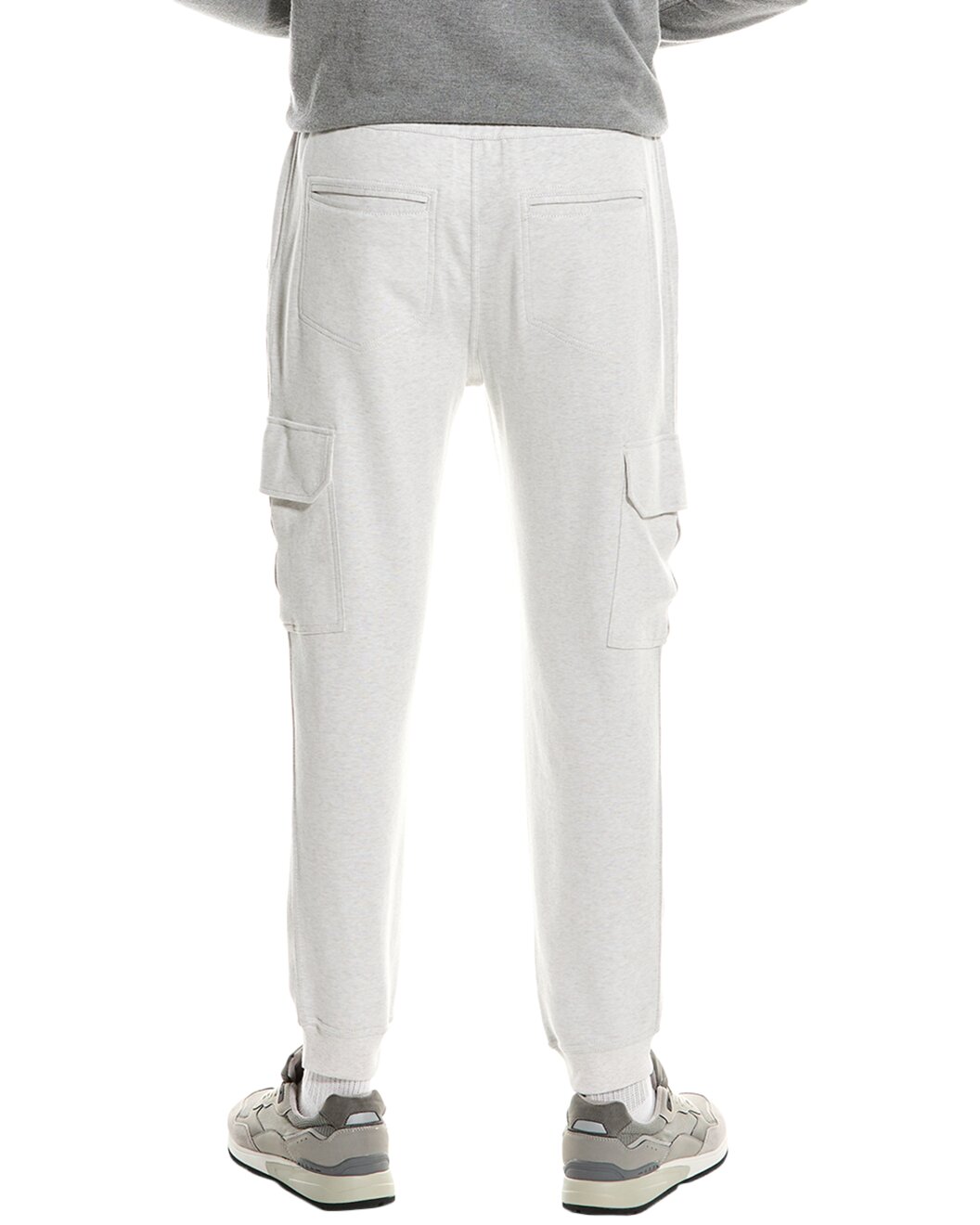 BRUNELLO CUCINELLI MEN'S COTTON CARGO STYLE ATHLETIC FASHION GYM/SWEATPANTS