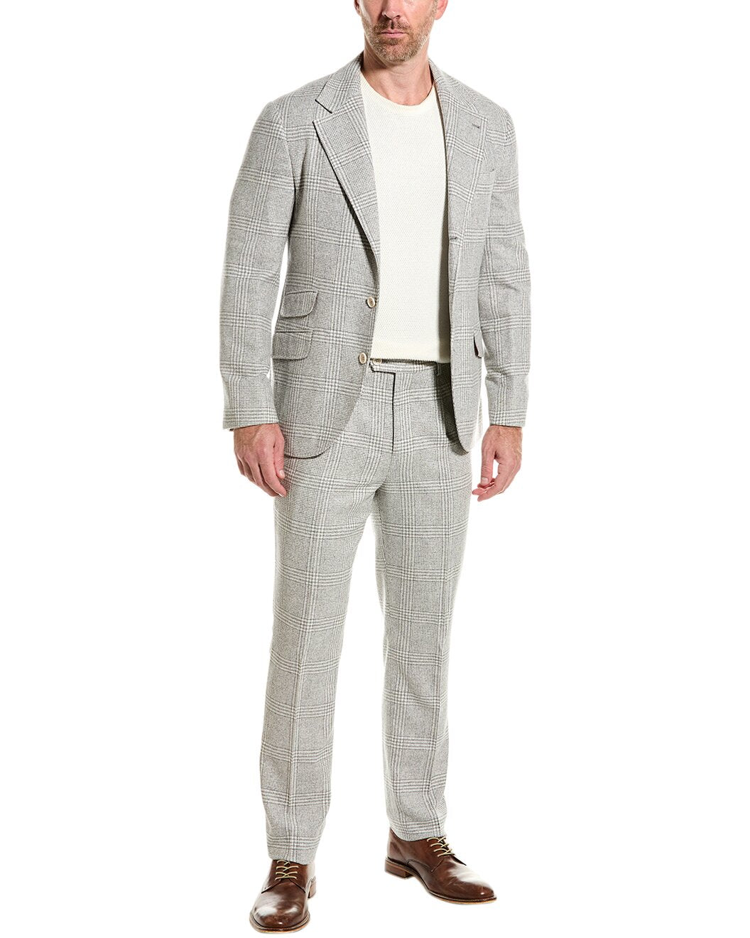 BRUNELLO CUCINELLI MEN'S SUIT MY436LDWH_C001 NWT