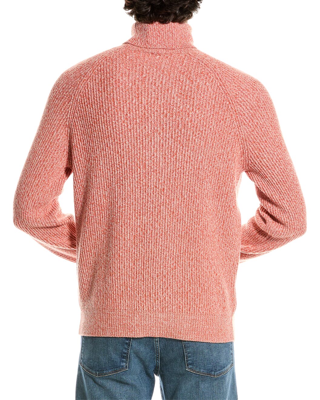 BRUNELLO CUCINELLI MEN'S CASHMERE BLEND CASUAL TURTLENECK SWEATER